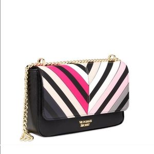 Victoria's secret Chevron shoulder bag